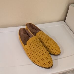Journee Collection Women's Yellow Loafers